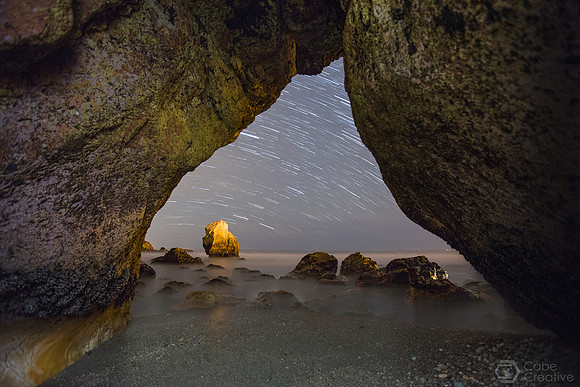 Avila Cave - Star Trail