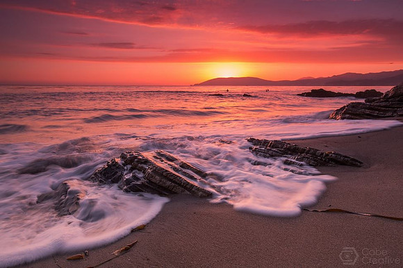 Shell Beach Sunset Crest