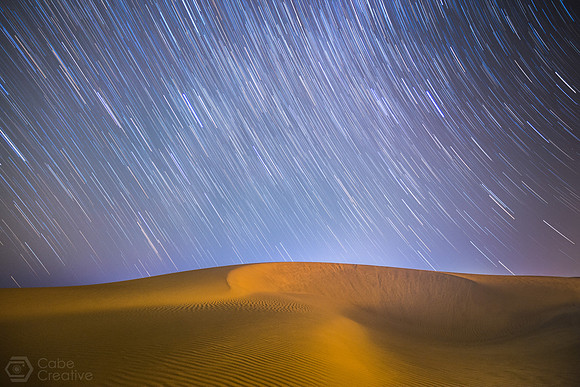 Oceano Dunes Star Trail