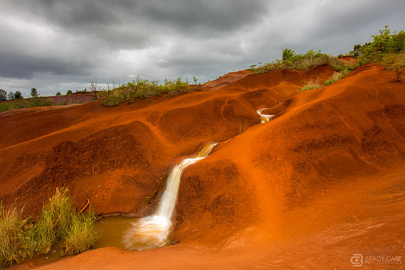 Red Dirt Waterfall