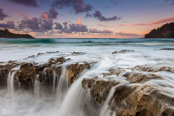 Ledge of Moloa'a Bay