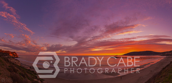 Avila Sunset Panorama
