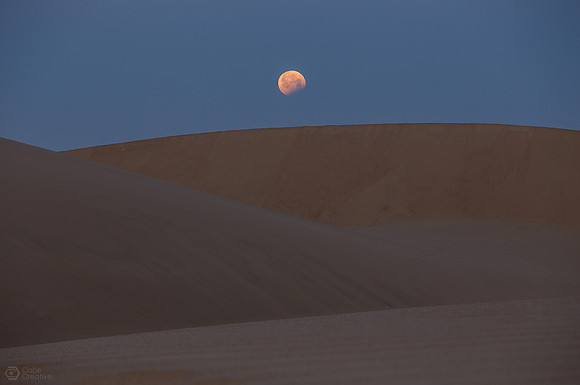 Blood Moon Setting
