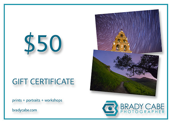 $50 Gift Certificate