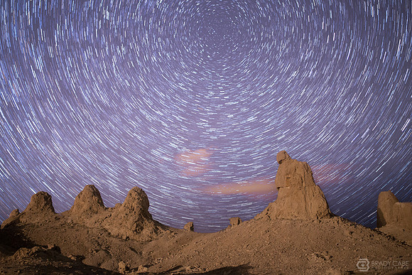 Trona - Main Stage - Star Trail