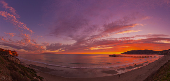 Avila Sunset Panorama